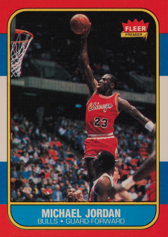 FLEER 1986 Michael Jordan RC